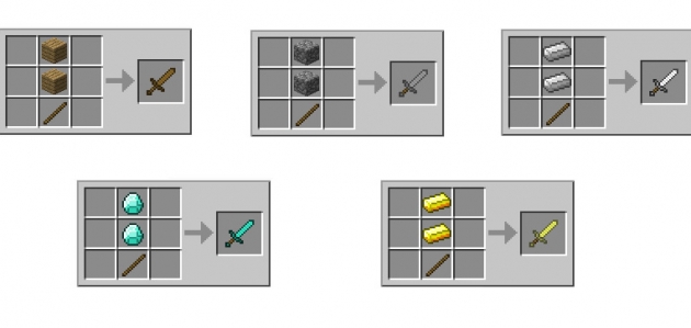 Como Fazer uma Espada no Minecraft ?