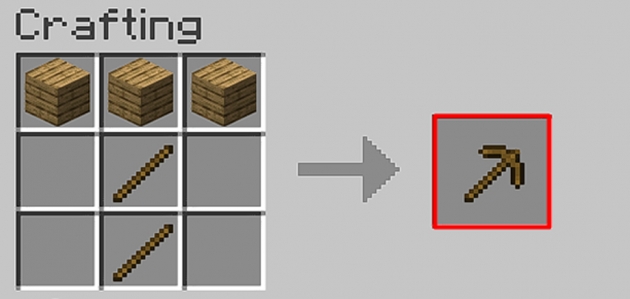 Como Fazer uma Picareta no Minecraft ?